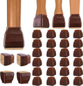 BALEINE 24 Pack Silicone Chair Leg Floor Protectors, Stool Leg Protectors Cap by BALEINE