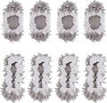 8 Pcs Mop Slippers Socks Floor Cleaning, Microfiber Shoe Covers dust Washable by WellMall
