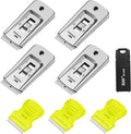 XW 7-Pack Razor Scraper Set, Extra 22 PCS Razor Blades Included by XW