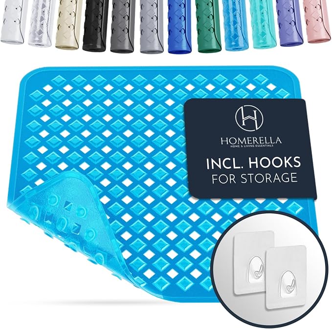 Homerella Anti Slip Shower Mat | Anti Mold Non Slip Bathtub Mat by Homerella