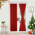 DWCN French Door Curtains – Rod Pocket Thermal Blackout Curtain by DWCN