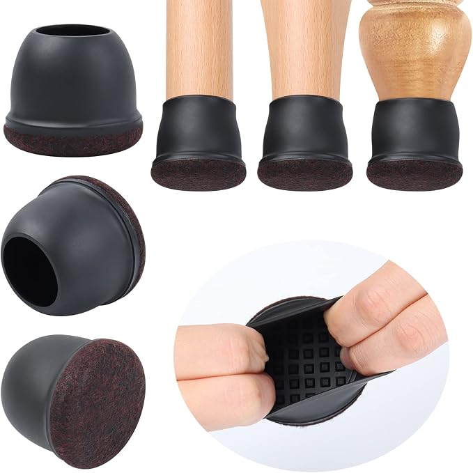 Ezprotekt 8 Pcs Extra Large Chair Leg Protectors by VisittheEzprotekt