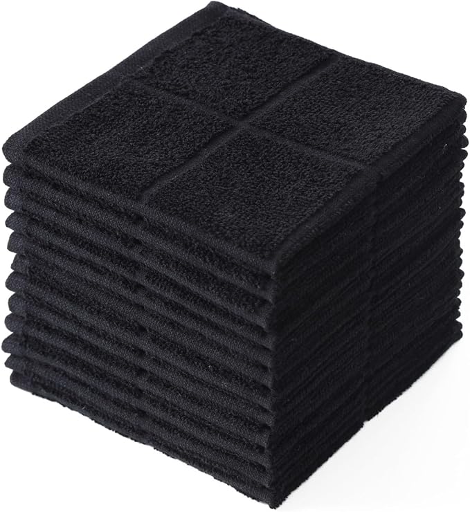 Glynniss Dishcloths Kitchen Highly Absorbent Dish Rags 100% Cotton Dish Cloths by Glynniss