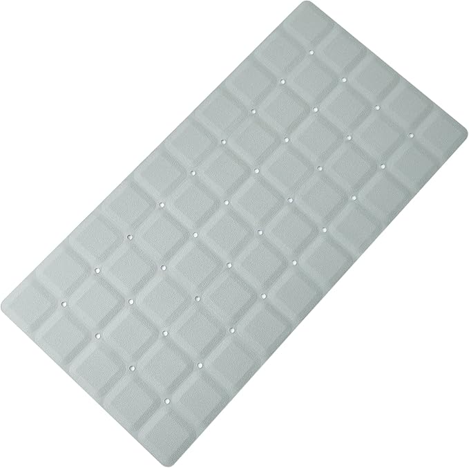 Foldable Silicone Bathtub Mat: Jumbo Size Heavy Duty Safety Bath Mat by Webos