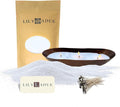 LILY LADUE Sand Candle Kit - 1Lb/16Oz Pearled Candles Sand and Wicks by Unknown