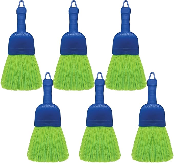 LOLA Whisk Broom, Hand Brush, 6 Pack, Durable Bristles, Whisks Away Dirt & by LolaProducts