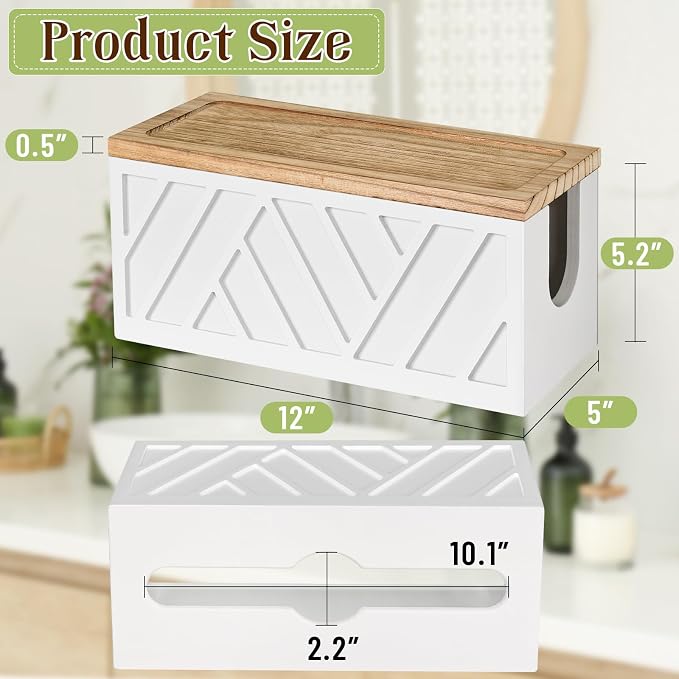Paper Towel Dispenser Wall Mount, Paper Towel Holder Wall Mounted - Image 7