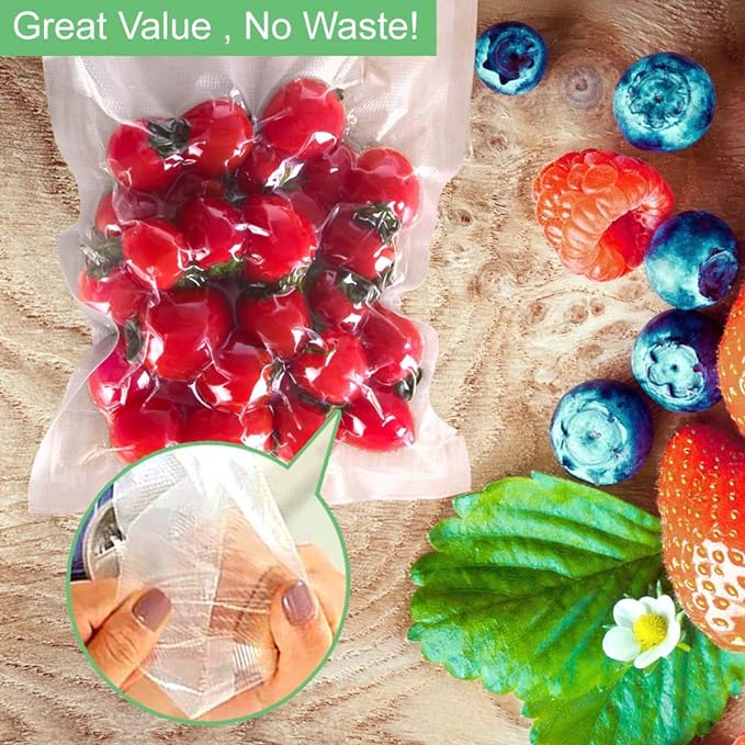 O2frepak 100 Gallon Size 11" x 16" 4mil Thick Vacuum Sealer Bags - Image 5