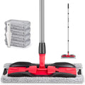 MEXERRIS Microfiber Mops for Hardwood Laminate Tile Floor Cleaning: Stainless by MEXERRIS