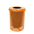Coated Outdoor Furniture 32-Gallon Heavy-Duty Punched Steel Round Trash by CoatedOutdoorFurniture
