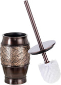 Creative Scents Dublin Brown Toilet Brush Set by CreativeScents