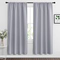 RYB HOME Curtains for Bedroom 72 inches Long, W 34 x L 72, 2 Panels by RYBHOME