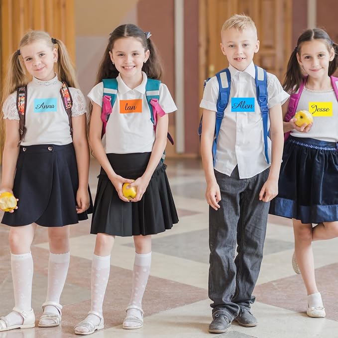 STARLIBOO Colored Labels Stickers 3 x 2 Inch, Rectangle Moving Labels Stickers - Image 6