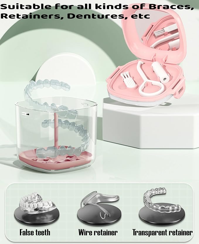 MURRI&MURRDI Retainer Case, Denture Bath Box - Image 5
