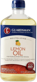 Guardsman Revitalizing Lemon Oil | Teak Oil Protects and Cleans Outdoor and by Guardsman