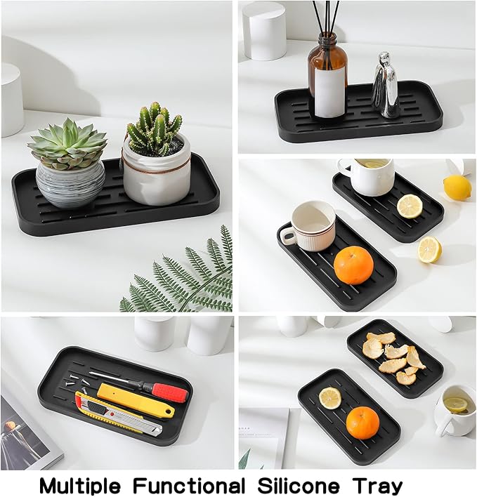 Silicone Kitchen Sink Organizer Tray - Image 5
