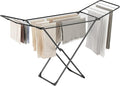 SONGMICS Clothes Drying Rack, Metal Laundry Drying Rack, Space-Saving, by SONGMICSbySONGMICSHOME