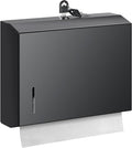 Wall Mounte Commercial Paper Towel Dispensers, 10.4" L x 3.3" D x 8.3" H by Gorlary