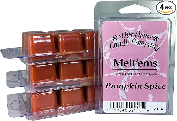 Our Own Candle Company Premium Wax Melt, Pumpkin Spice, 6 Cubes, 2.4 oz by OurOwnCandleCompanycandles