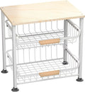3-Layer Kitchen Fruit Storage Basket Snack Rack, countertop Storage Rack by NiuYichee