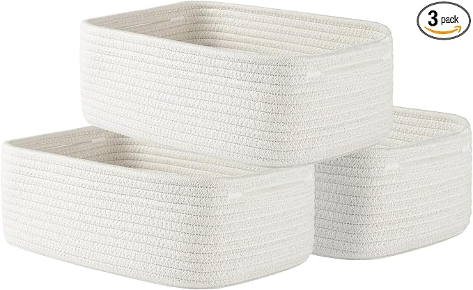 Small Woven Basket, Storage Basket by KALLAX