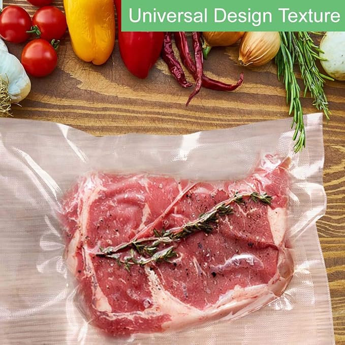 O2frepak Large Gallon 4mil 11.5" x 18.5" Thick Vacuum Sealer Bags - Image 6