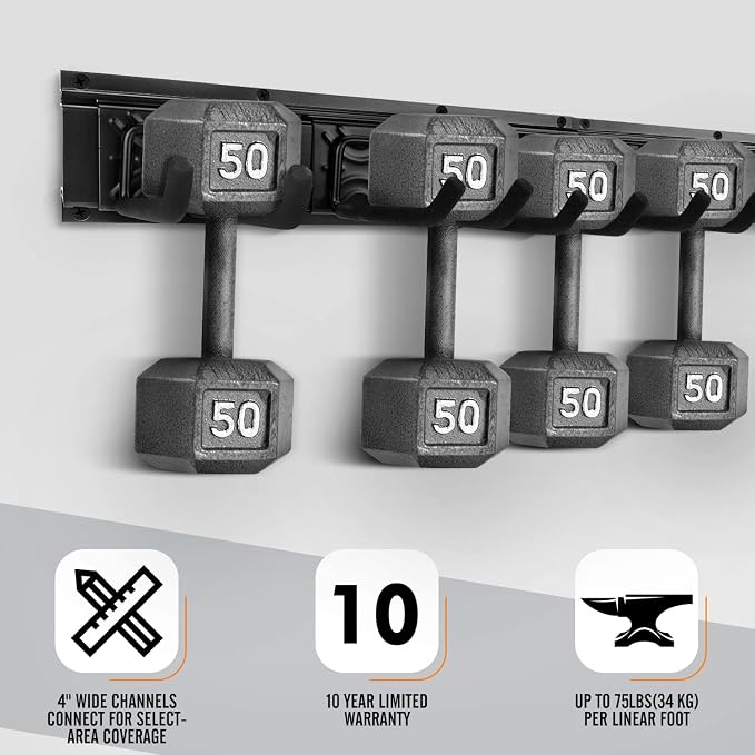 Garden Tool Storage Rack, Outdoor Power Tools Hangers - Image 3