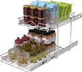 OCG 2 Tier Pull Out Cabinet Organizer, Pull Out Drawers by OCG
