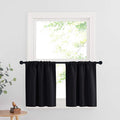 RYB HOME Blackout Curtains for Kitchen, Over Sink Privacy Curtains Window Decor by RYBHOME