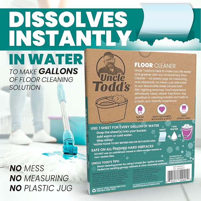 Uncle Todd's Ultra Concentrated Floor Cleaner - Image 3