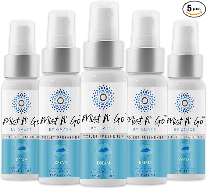 Mist N’ Go by Omaze Travel Bathroom Spray by MISTNGO