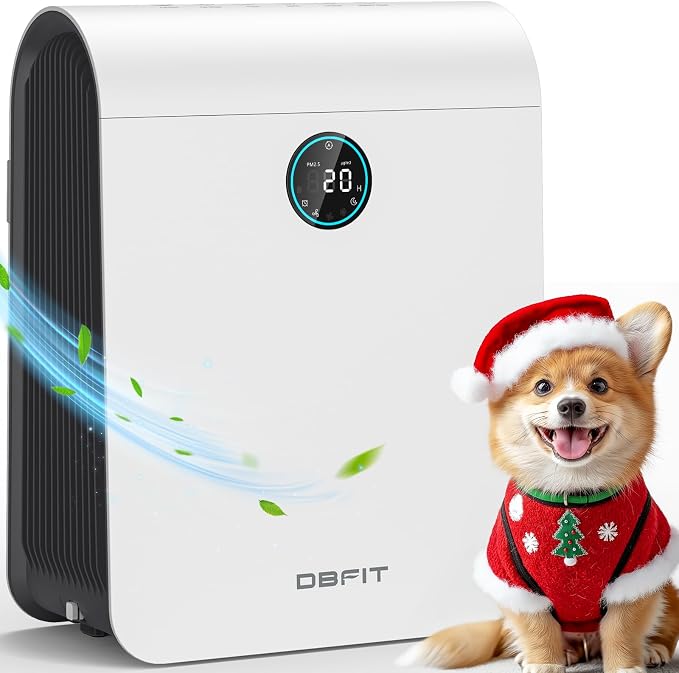 Air Purifiers for Home Large Room Up to 2590 ft² by DBFIT