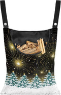 Christmas Tree Adjustable Door-Hanging Laundry Clothespin Bag Clothespin by CREAMIC