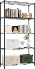 1250 lbs 5 Tier Shelf Metal Storage Shelves Shelving Wire Rack Heavy Duty by MEIGAOPLASTICANDMETALHKCOLIMITED