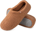 HomeTop Women's Fuzzy Curly Fur Memory Foam Loafer Slippers by HomeTop