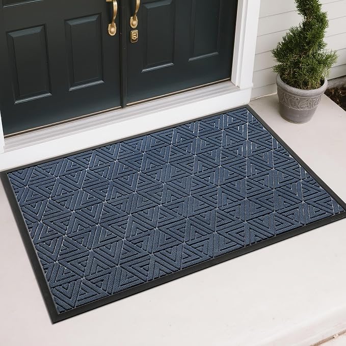 Yimobra Large Door Mat 47x32, All-Weather Waterproof Non-Slip Welcome Matt by Yimobra