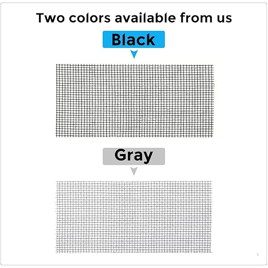 Grey Window Screen Repair Tape, 4 in X 15 FT Screen Repair Kit - Image 6
