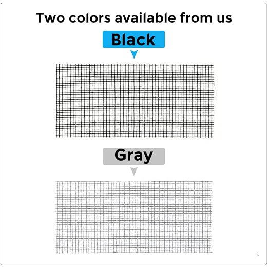 Grey Window Screen Repair Kit, 4 in X 30 FT Screen Repair Tape - Image 6