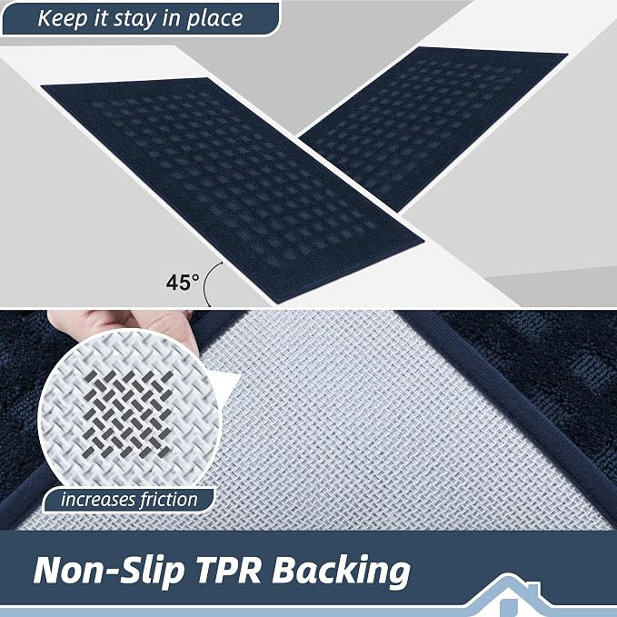 BEQHAUSE Waffle Door Mats Indoor 20"x32", Dog Mat - Image 5