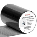 Black Window Screen Repair Tape, 4 in X 15 FT Screen Repair Kit by Secopad