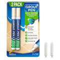 Grout Pen Cream Tile Paint Marker: Waterproof Grout Paint, Tile Grout Colorant by RainbowChalkMarkers