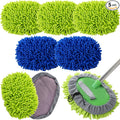Layhit 5 Pcs Car Wash Mitt Set, Brush Not Included, Microfiber Mitt Cleaning by ShungLan