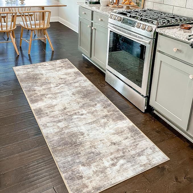 IOHOUZE Abstract Runner Rug 2x7 Ft Washable Runners by iOhouze