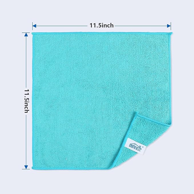HOMEXCEL Microfiber Cleaning Cloth, 150 Pack Cleaning Rags, Cleaning Towels - Image 2