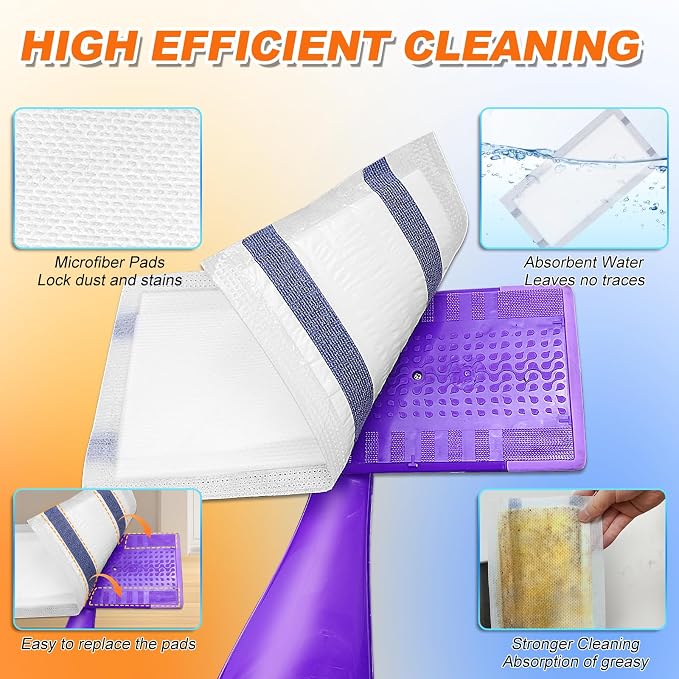 Microfiber Floor Mop Pads 36 Count Compatible - Image 5