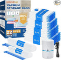 HOUSE DAY 22 Pack Vacuum Seal Bags by HOUSEDAY
