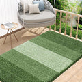Kitinjoy Indoor Outdoor Door Mat, 48x32 Non-Slip Absorbent Dirt Trapper by Kitinjoy