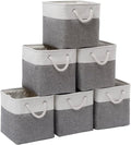 Cube Storage Bins, Collapsible Fabric Cube Storage Bin, 11 Inch Cube Storage by BOFUGA