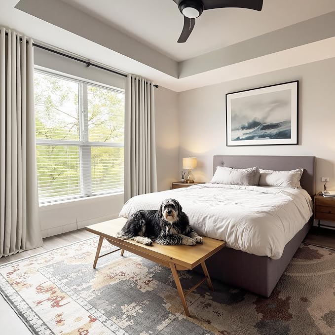 PONY DANCE Cream RV Curtains for Camper Windows, Small Windows Shades Thermal - Image 7
