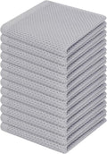Homaxy 100% Cotton Waffle Weave Kitchen Dish Cloths, Ultra Soft Absorbent Quick by Homaxy